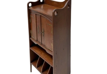 Arts & Crafts Art Nouveau Cabinet by H.P. Mutters & Zoon Den Haag, 1900s